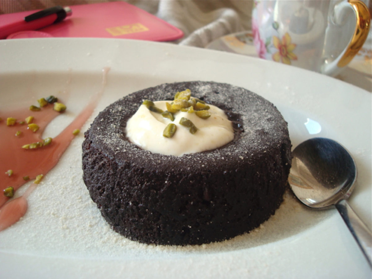 Čokoládový fondant