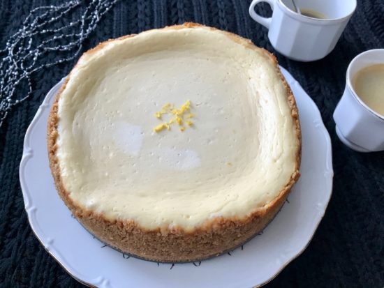 Jemný vanilkový cheesecake